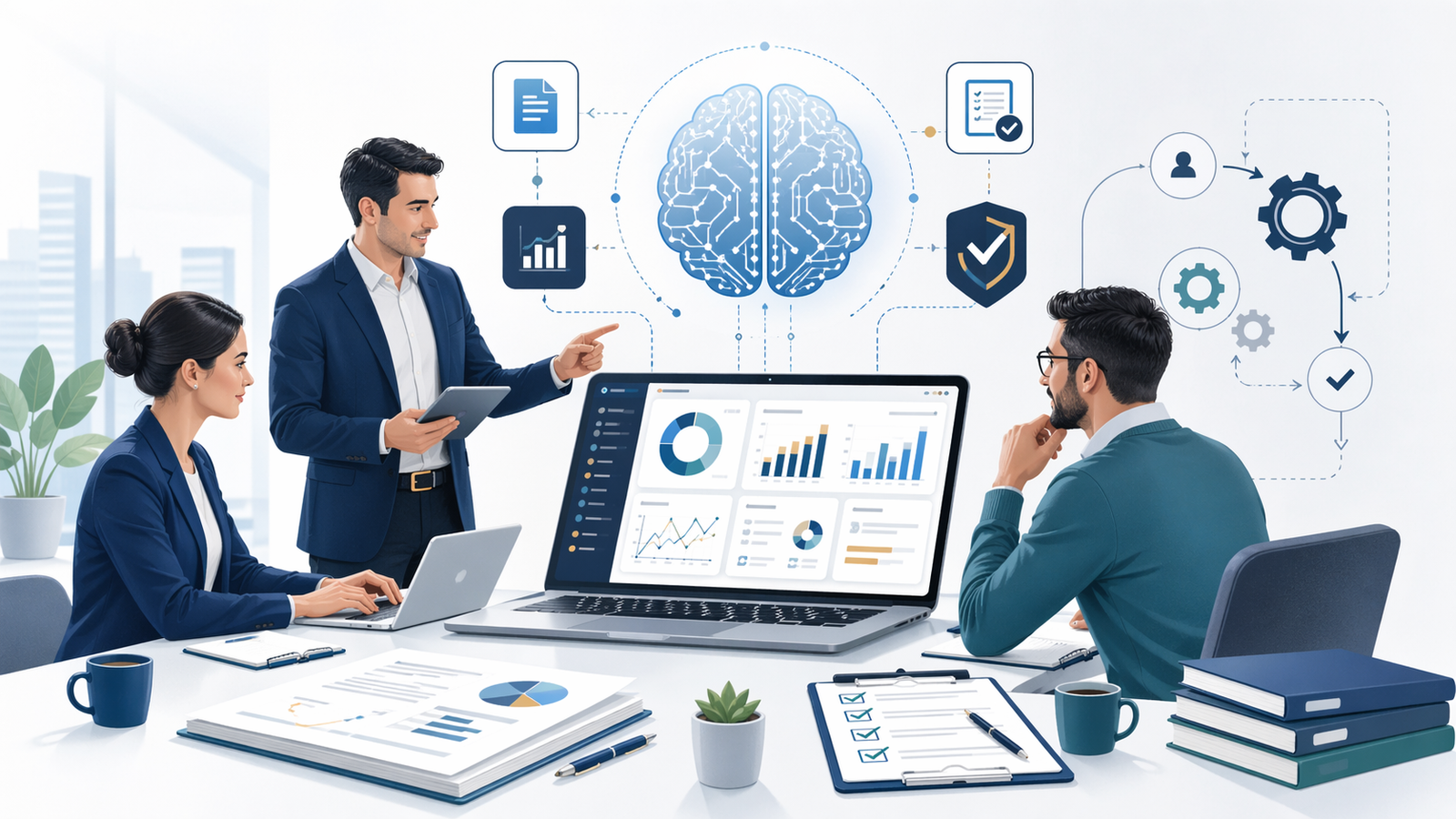Inteligencia artificial aplicada a procesos empresariales y gestión preventiva